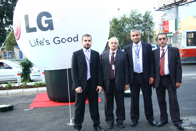 Opening of the largest LG brand shop